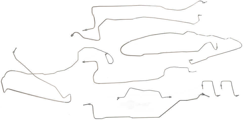 03-04 SIERRA SILVERADO 1500 REG CAB 4WD 78 IN BED STAINLESS STEEL BRAKE LINE KIT0